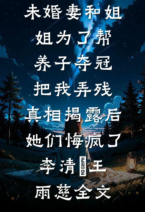 未婚妻和姐姐为了帮养子夺冠把我弄残，真相揭露后她们悔疯了李清玥王雨慈全文