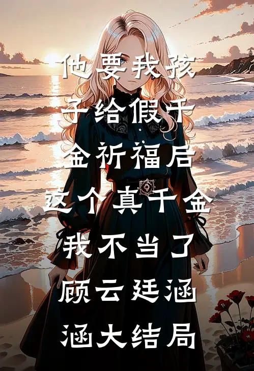 他要我孩子给假千金祈福后，这个真千金我不当了顾云廷涵涵大结局