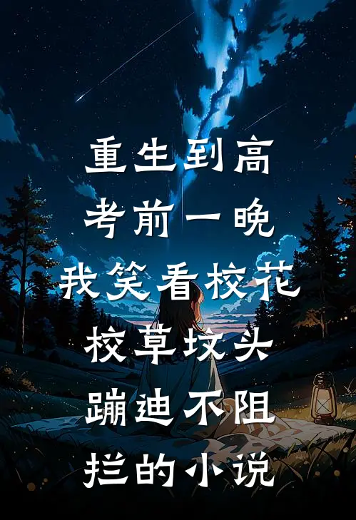 重生到高考前一晚，我笑看校花校草坟头蹦迪不阻拦的小说