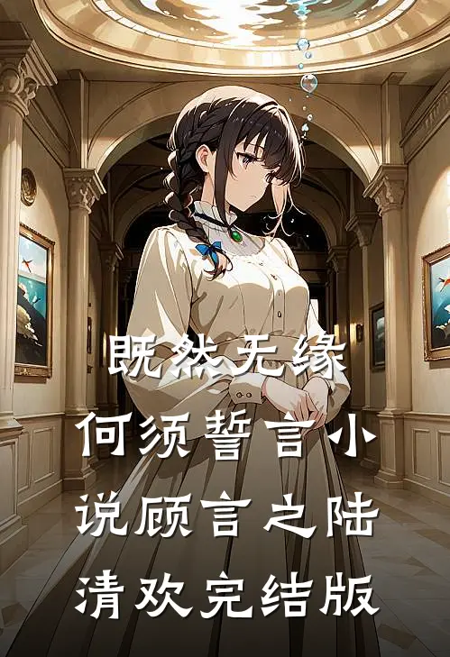 既然无缘，何须誓言小说顾言之陆清欢完结版