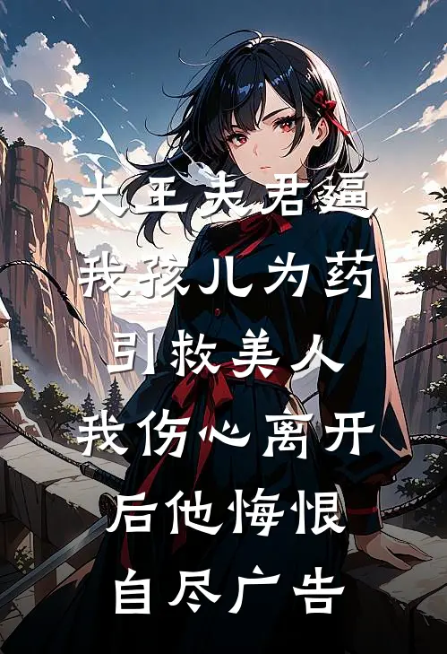 大王夫君逼我孩儿为药引救美人，我伤心离开后他悔恨自尽广告
