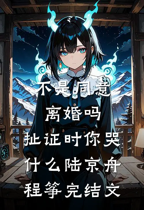 不是同意离婚吗，扯证时你哭什么陆京舟程筝完结文