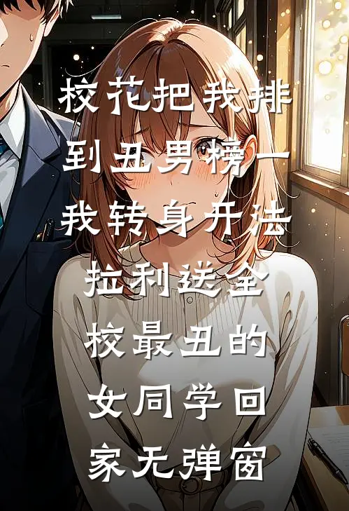校花把我排到丑男榜一，我转身开法拉利送全校最丑的女同学回家无弹窗