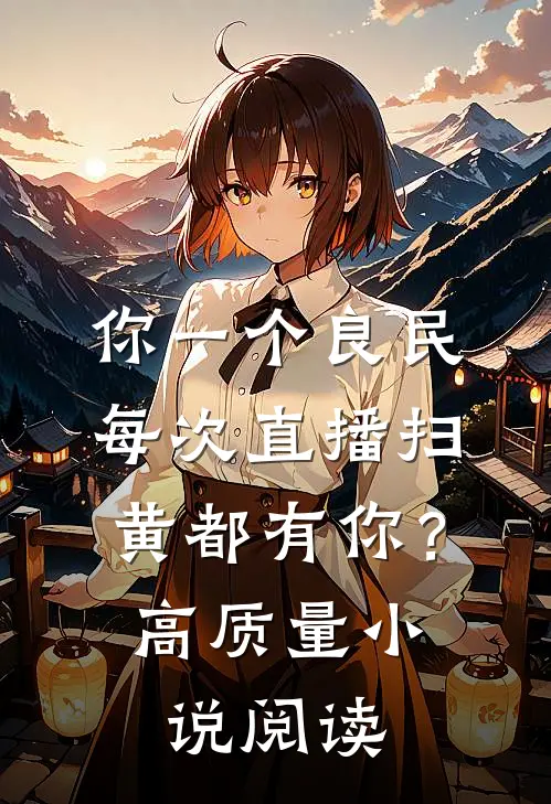 你一个良民，每次直播扫黄都有你？高质量小说阅读