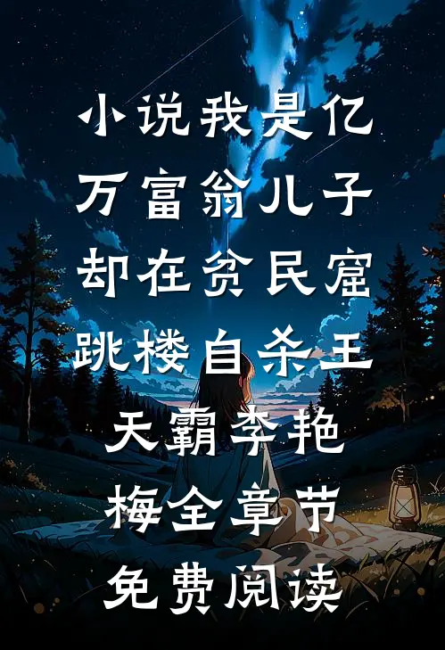小说我是亿万富翁儿子，却在贫民窟跳楼自杀王天霸李艳梅全章节免费阅读