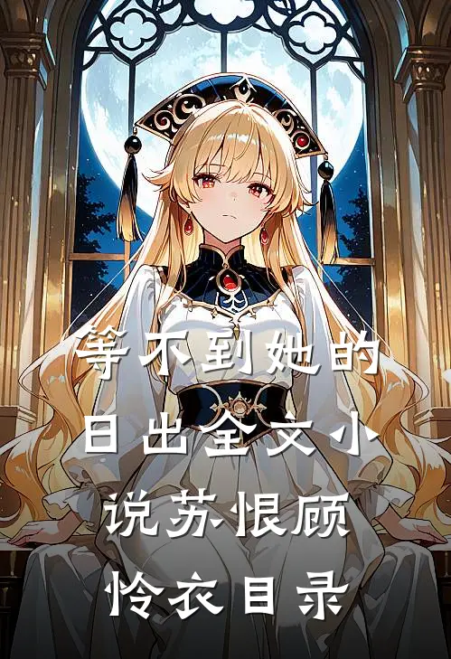 等不到她的日出全文小说苏恨顾怜衣目录