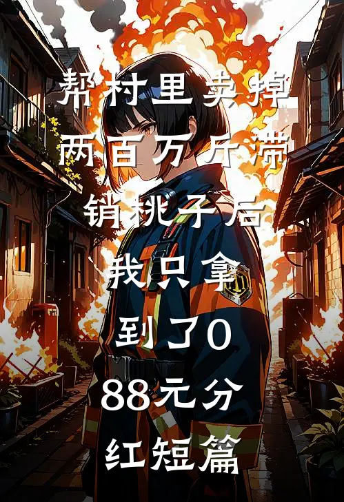 帮村里卖掉两百万斤滞销桃子后，我只拿到了0.88元分红短篇