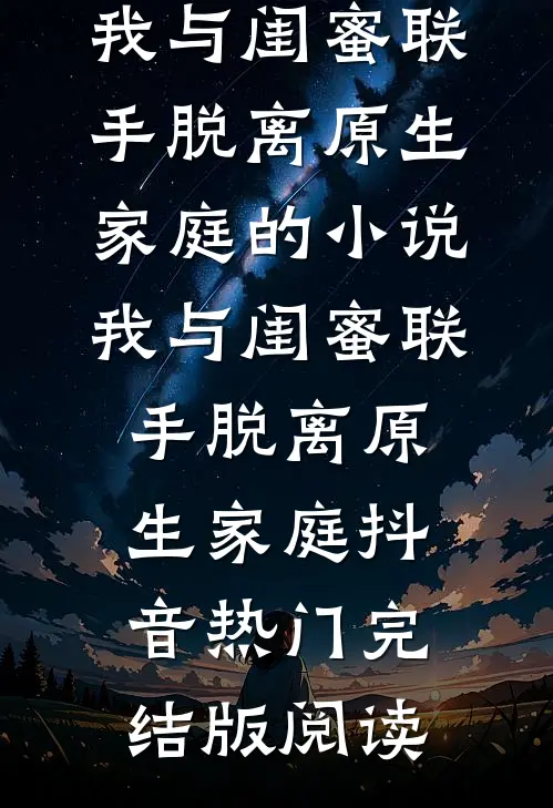 我与闺蜜联手脱离原生家庭的小说我与闺蜜联手脱离原生家庭抖音热门完结版阅读