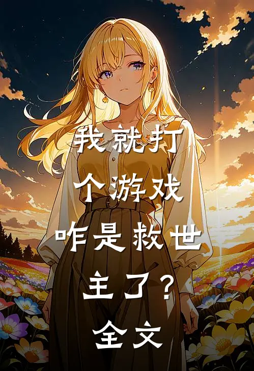 我就打个游戏，咋是救世主了？全文