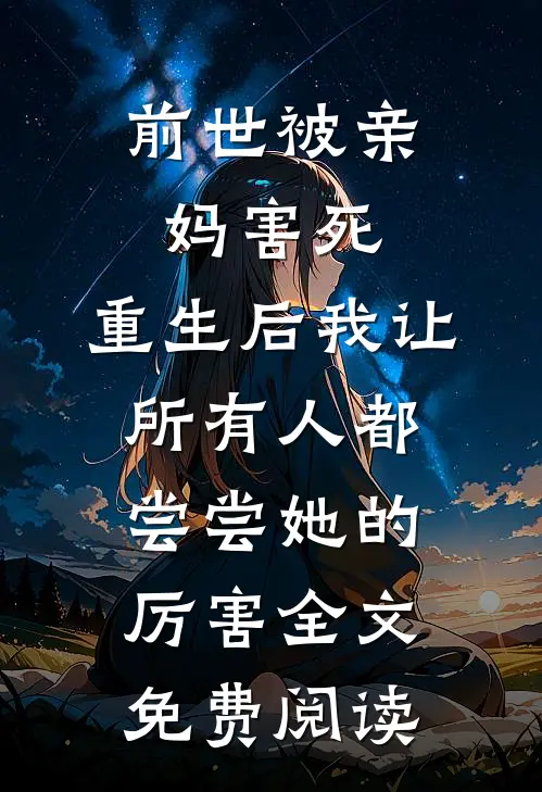 前世被亲妈害死，重生后我让所有人都尝尝她的厉害全文免费阅读