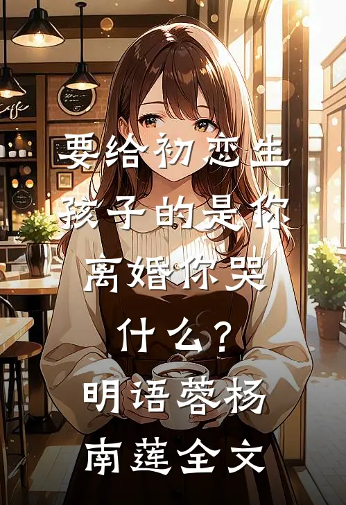 要给初恋生孩子的是你，离婚你哭什么？明语蓉杨南莲全文