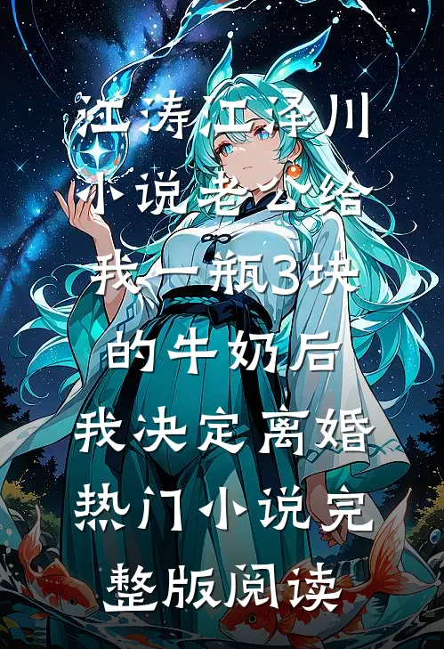 江涛江泽川小说老公给我一瓶3块的牛奶后，我决定离婚热门小说完整版阅读