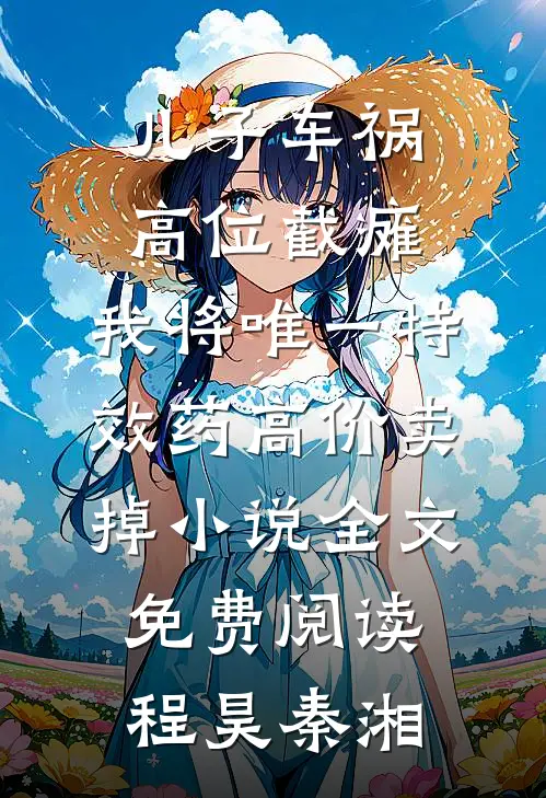儿子车祸高位截瘫，我将唯一特效药高价卖掉小说全文免费阅读程昊秦湘