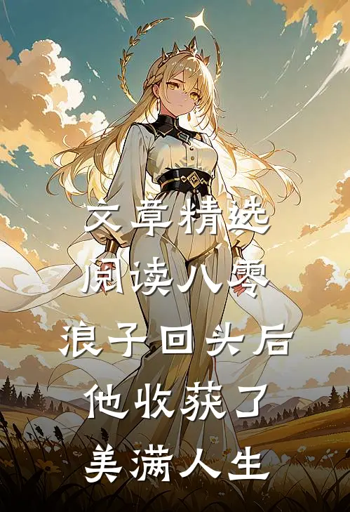 文章精选阅读八零：浪子回头后他收获了美满人生