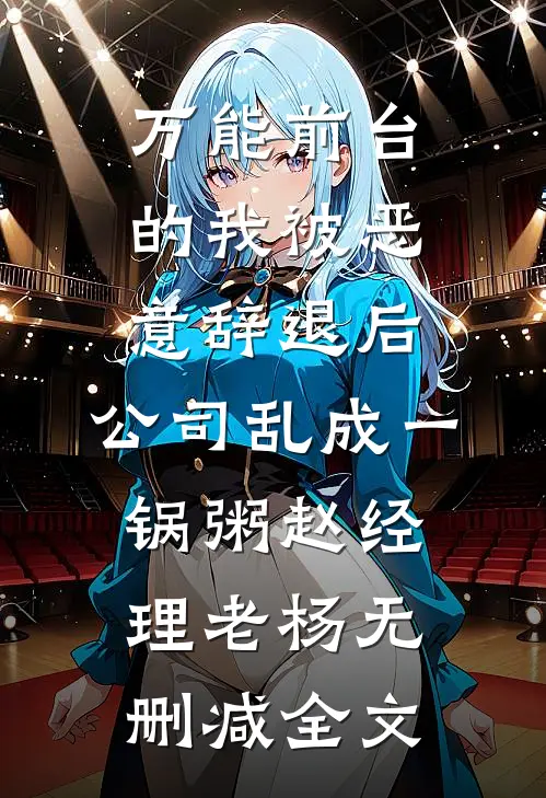 万能前台的我被恶意辞退后，公司乱成一锅粥赵经理老杨无删减全文