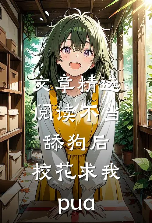 文章精选阅读不当舔狗后，校花求我pua