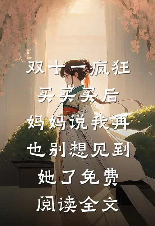 双十一疯狂买买买后,妈妈说我再也别想见到她了免费阅读全文