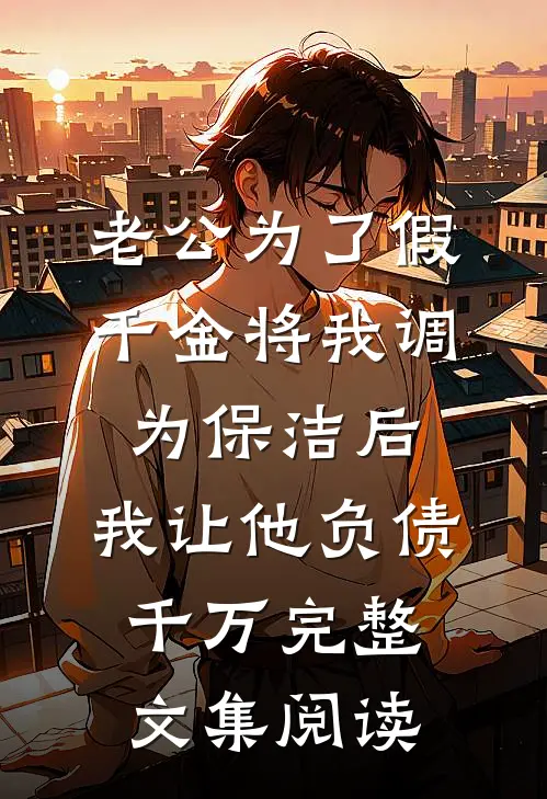 老公为了假千金将我调为保洁后，我让他负债千万完整文集阅读
