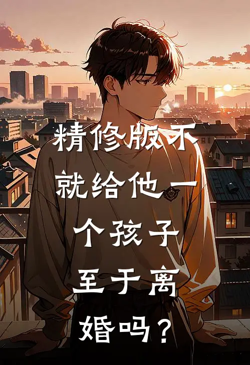 精修版不就给他一个孩子，至于离婚吗？