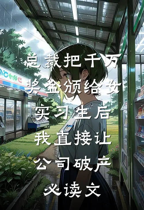 总裁把千万奖金颁给女实习生后，我直接让公司破产必读文