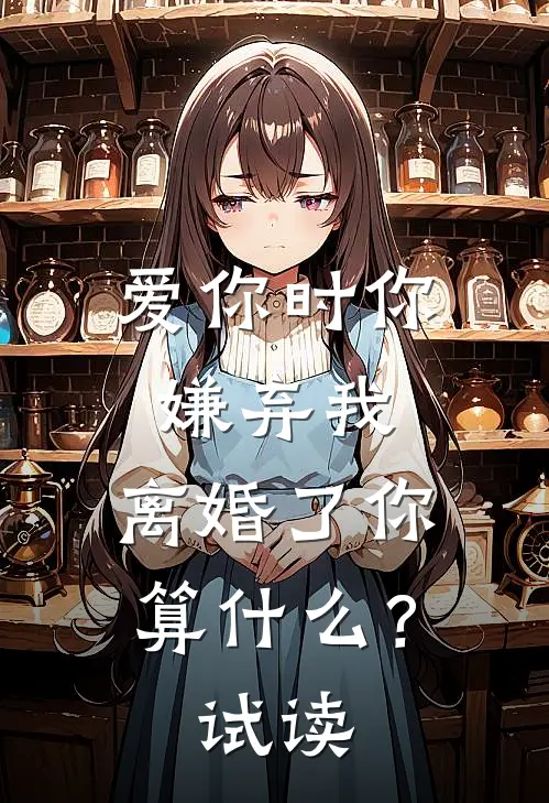 爱你时你嫌弃我，离婚了你算什么？试读
