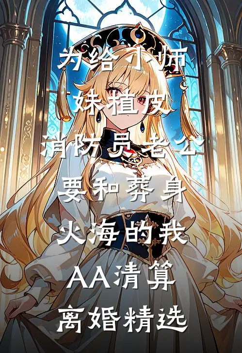 为给小师妹植皮，消防员老公要和葬身火海的我AA清算离婚精选