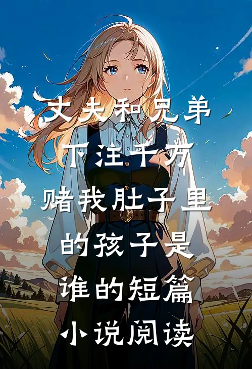 丈夫和兄弟下注千万，赌我肚子里的孩子是谁的短篇小说阅读