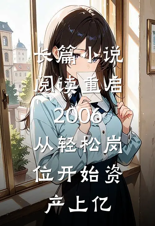 长篇小说阅读重启2006：从轻松岗位开始资产上亿
