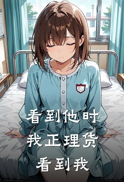 看到他时我正理货看到我