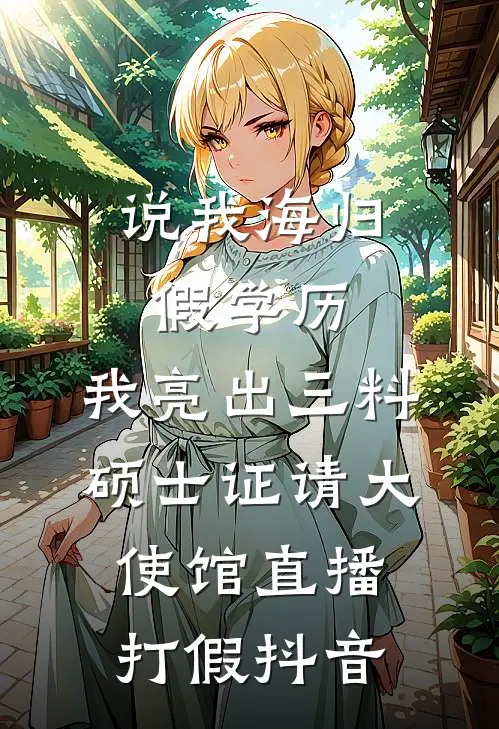 说我海归假学历，我亮出三料硕士证请大使馆直播打假抖音