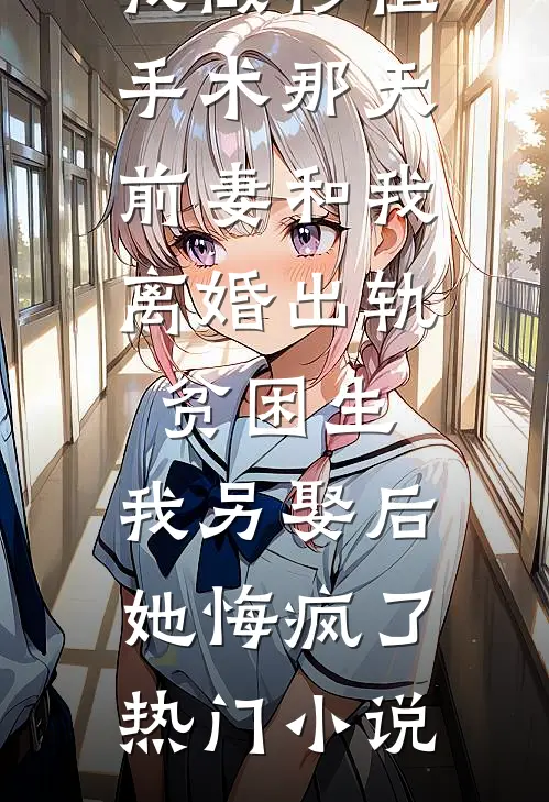 我做移植手术那天，前妻和我离婚出轨贫困生，我另娶后她悔疯了热门小说