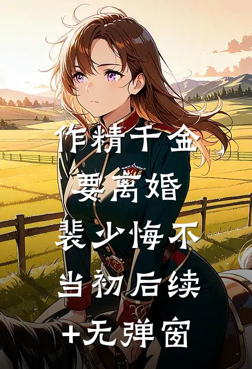 作精千金要离婚，裴少悔不当初后续+无弹窗