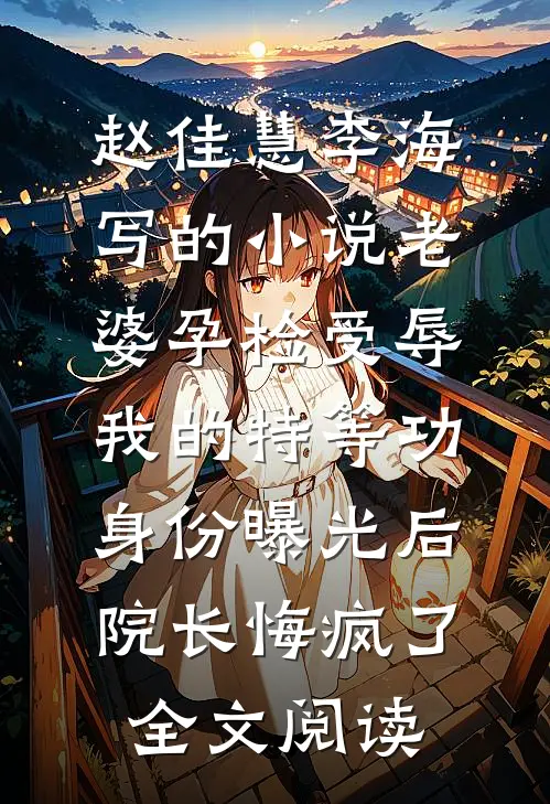 赵佳慧李海写的小说老婆孕检受辱，我的特等功身份曝光后院长悔疯了全文阅读