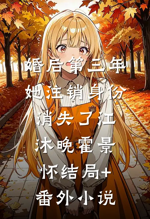 婚后第三年，她注销身份消失了江沐晚霍景怀结局+番外小说