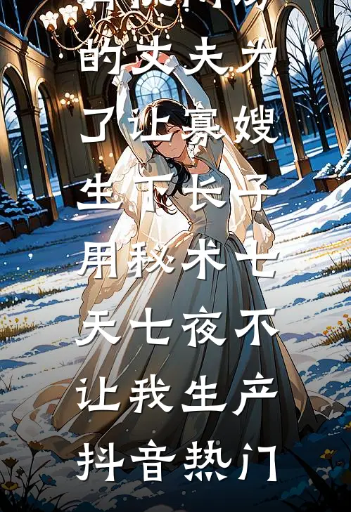 肩祧两房的丈夫为了让寡嫂生下长子，用秘术七天七夜不让我生产抖音热门