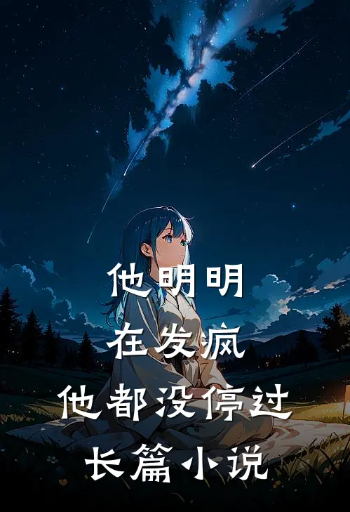 他明明在发疯，他都没停过长篇小说