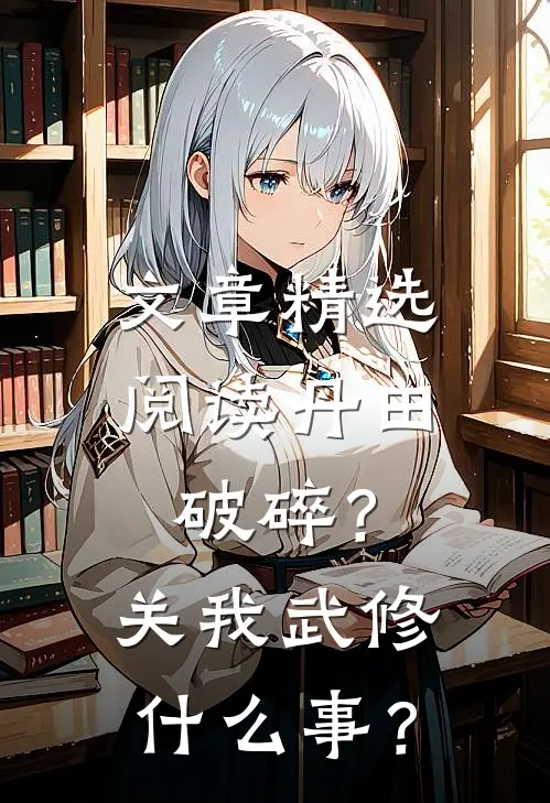 文章精选阅读丹田破碎？关我武修什么事？