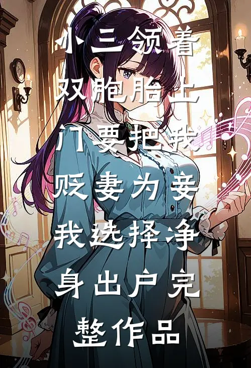 小三领着双胞胎上门要把我贬妻为妾，我选择净身出户完整作品