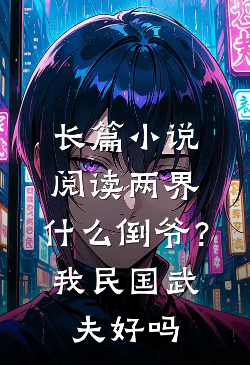 长篇小说阅读两界：什么倒爷？我民国武夫好吗