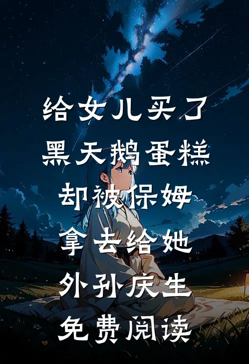 给女儿买了黑天鹅蛋糕，却被保姆拿去给她外孙庆生免费阅读