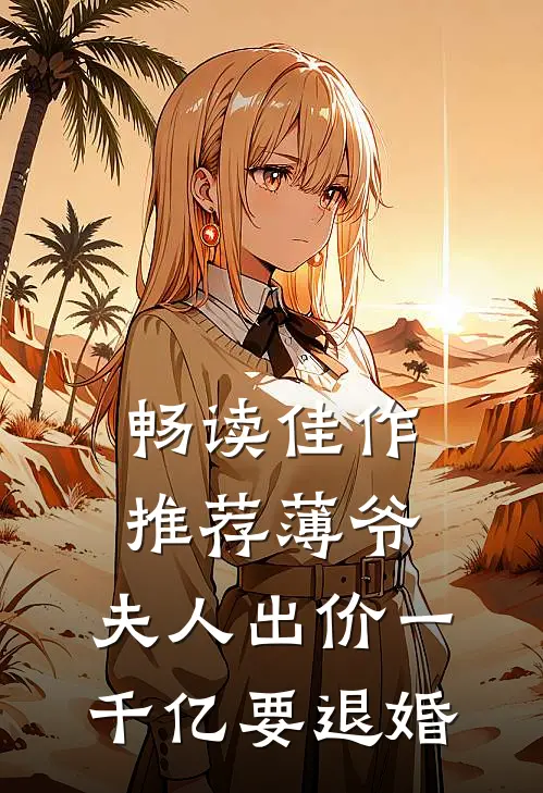 畅读佳作推荐薄爷，夫人出价一千亿要退婚