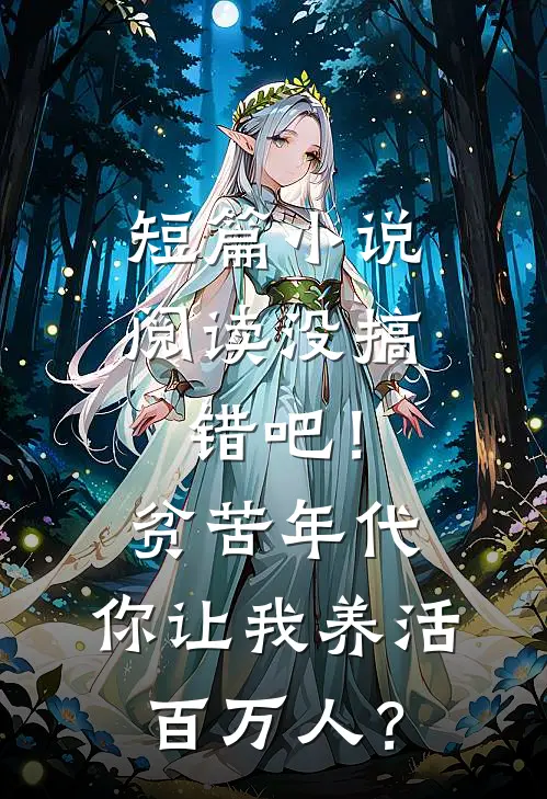 短篇小说阅读没搞错吧！贫苦年代，你让我养活百万人？
