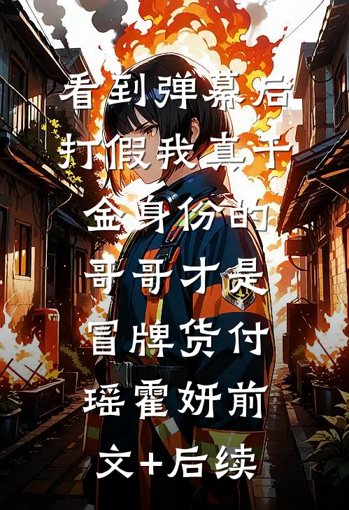 看到弹幕后，打假我真千金身份的哥哥才是冒牌货付瑶霍妍前文+后续
