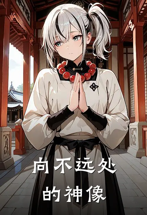 向不远处的神像