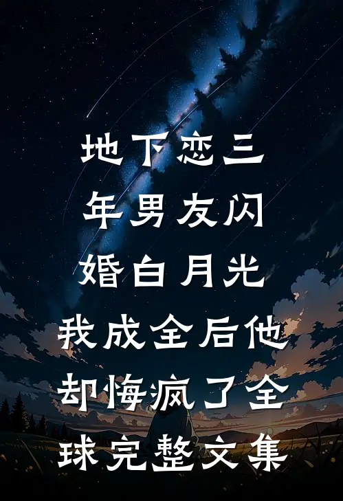 地下恋三年男友闪婚白月光，我成全后他却悔疯了全球完整文集