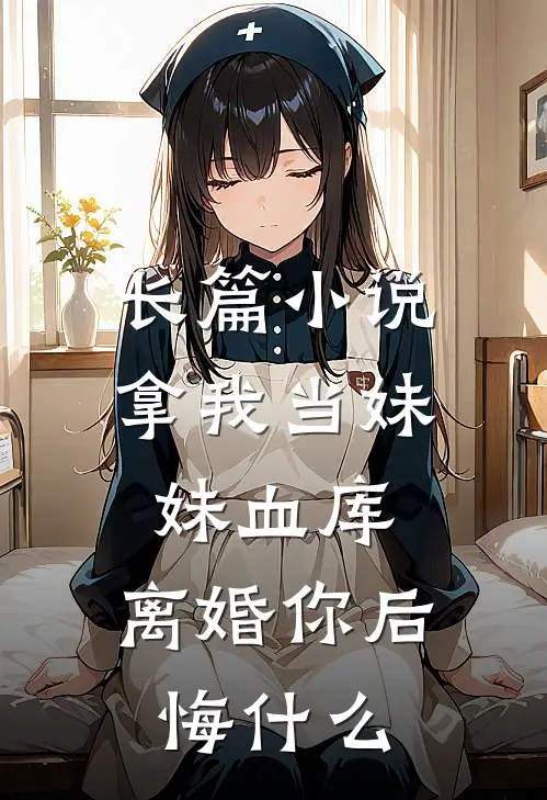 长篇小说拿我当妹妹血库，离婚你后悔什么