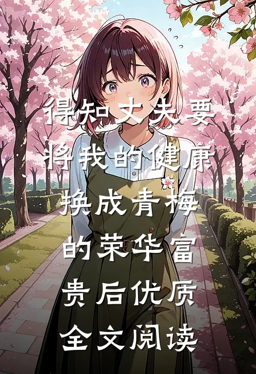 得知丈夫要将我的健康换成青梅的荣华富贵后优质全文阅读