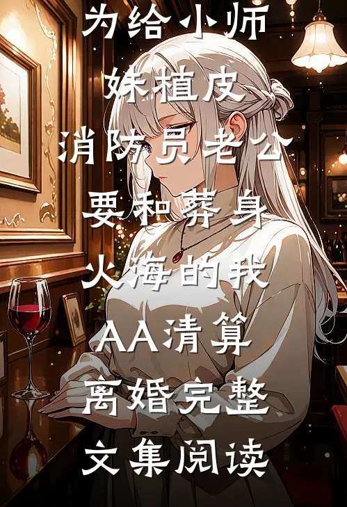 为给小师妹植皮，消防员老公要和葬身火海的我AA清算离婚完整文集阅读