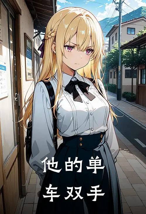 他的单车双手