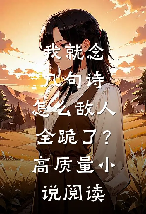 我就念几句诗，怎么敌人全跪了？高质量小说阅读